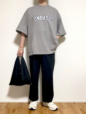 「NEW BALANCE（ニューバランス）のM2002R（スニーカー）」を使った、taku/さん（メンズ・177cm）の春コーディネート