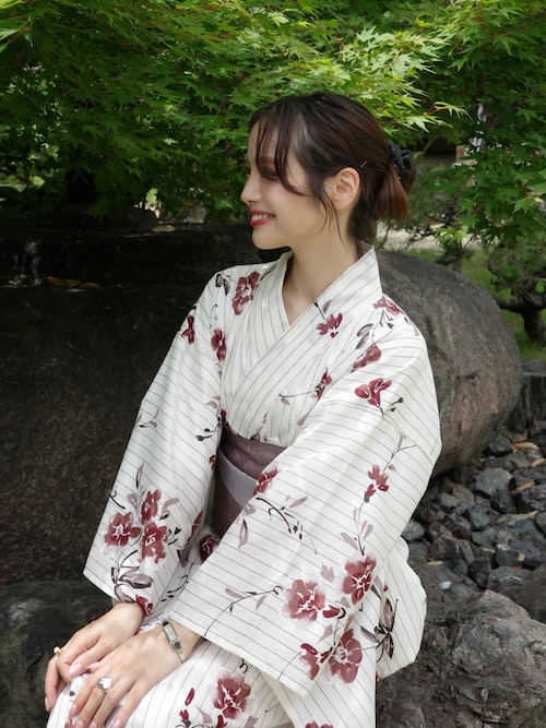 【セパレート】jm suisai yukata クリーニング済 セパレート】jm suisai yukata クリーニング済