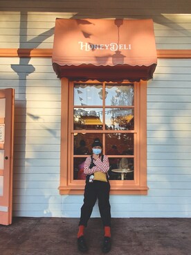 「UNIQLO（ユニクロ）の50色ソックス（消臭機能付き）（ソックス/靴下）」を使った、Luさん（レディース・173cm）の冬コーディネート