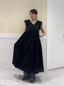 「N.（N. Natural Beauty Basic）（エヌエヌナチュラルビューティーベーシック）のアイテム（ワンピース）」を使った、miify0さん（レディース・168cm）の夏コーディネート