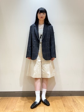 まりなさん(レディース・159cm)の秋コーディネート