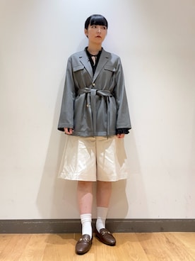 まりなさん(レディース・159cm)の秋コーディネート