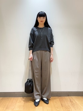 「folna（フォルナ）のアイテム」を使った、まりなさん（レディース・159cm）の秋コーディネート