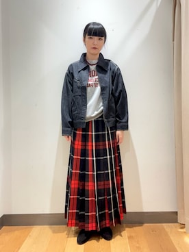 まりなさん（レディース・159cm）の秋コーディネート
