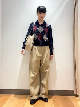 まりなさん(レディース・159cm)の秋コーディネート