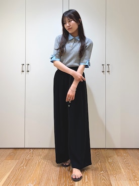 mo-riさん（レディース・161cm）の夏コーディネート