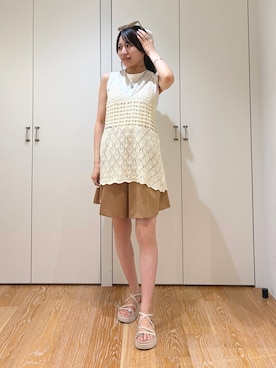mo-riさん（レディース・161cm）の夏コーディネート