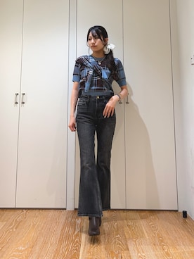 「アイテム（アンサンブル）」を使った、mo-riさん（レディース・161cm）の秋コーディネート