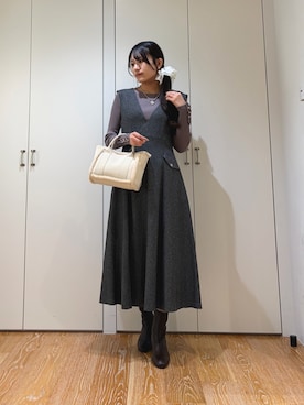 mo-riさん（レディース・161cm）の秋コーディネート
