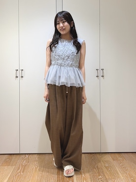 mo-riさん（レディース・161cm）の夏コーディネート