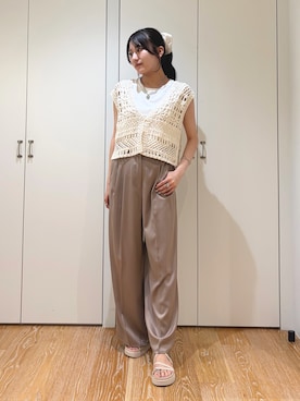 mo-riさん（レディース・161cm）の夏コーディネート
