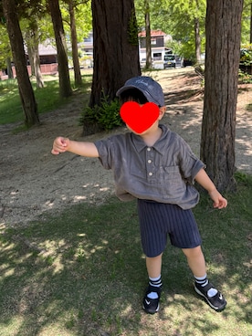「ZARA KIDSのアイテム」を使った、nznznz1119さん（キッズ・100cm）の春コーディネート