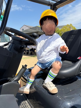 「ZARA KIDSのアイテム」を使った、nznznz1119さん（キッズ・100cm）の春コーディネート