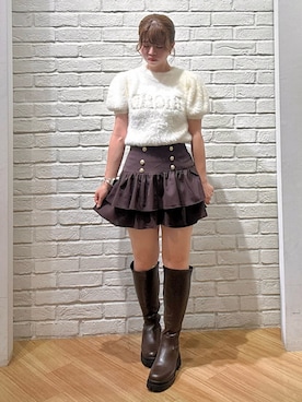 「INGNI（イング）のアイテム」を使った、yurika83ingniさん（レディース・153cm）の秋コーディネート
