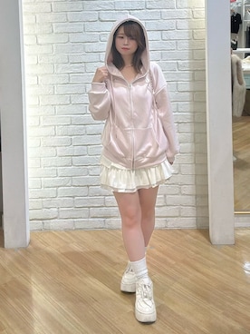 「INGNI（イング）のアイテム」を使った、yurika83ingniさん（レディース・153cm）の秋コーディネート