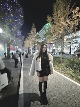 「アイテム（ショルダーバッグ）」を使った、6pzlさん（レディース・160cm・10代）の秋コーディネート