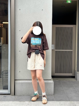 「ABYS（アビス）のアイテム」を使った、uruさん（レディース・164cm）の夏コーディネート