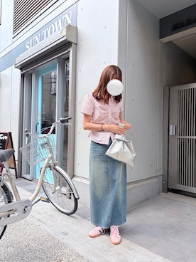 「ギャザー」｜uruさん（レディース・164cm）の春コーディネート