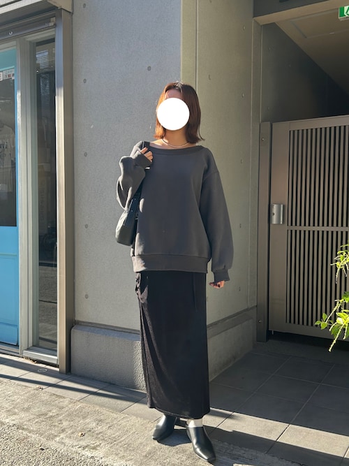 【裏起毛で暖か＆ヘルシー肌見せ】サッと着て抜け感♪オフショル・ワンショル長袖スウェット