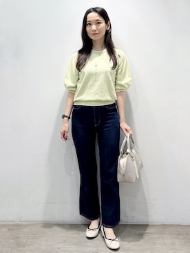 「index（インデックス）のアイテム（バッグ）」を使った、yuicciさん（レディース・156cm）の春コーディネート