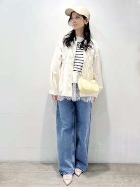 「COCUE（コキュ）のアイテム」を使った、yuicciさん（レディース・156cm）の春コーディネート