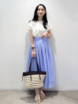 「OPAQUE.CLIP（オペークドットクリップ）のアイテム」を使った、yuicciさん（レディース・156cm）の夏コーディネート