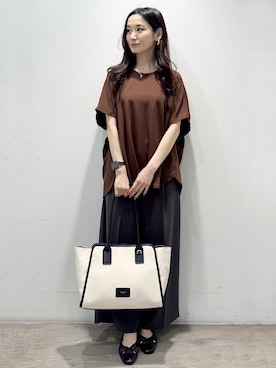 「OPAQUE.CLIP（オペークドットクリップ）のアイテム」を使った、yuicciさん（レディース・156cm）の夏コーディネート