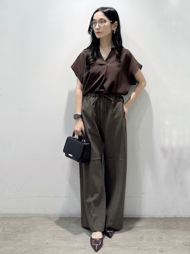 「OPAQUE.CLIP（オペークドットクリップ）のアイテム」を使った、yuicciさん（レディース・156cm）の夏コーディネート
