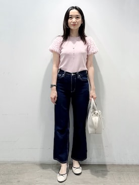 「index（インデックス）のアイテム（バッグ）」を使った、yuicciさん（レディース・156cm）の春コーディネート