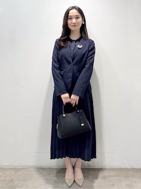 「OPAQUE.CLIP（オペークドットクリップ）のアイテム」を使った、yuicciさん（レディース・156cm）の冬コーディネート