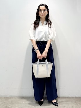 「OPAQUE.CLIP（オペークドットクリップ）のアイテム」を使った、yuicciさん（レディース・156cm）の春コーディネート