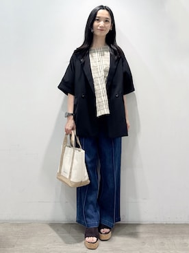 yuicciさん（レディース・156cm）の夏コーディネート