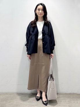 「HusHusH（ハッシュアッシュ）のアイテム」を使った、yuicciさん（レディース・156cm）の春コーディネート