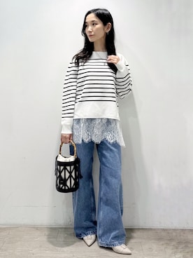 「COCUE（コキュ）のアイテム」を使った、yuicciさん（レディース・156cm）の春コーディネート