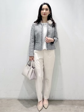 「index（インデックス）のアイテム（トップス）」を使った、yuicciさん（レディース・156cm）の春コーディネート