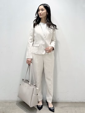 「THE SHOP TK （ザ ショップ ティーケー ）のアイテム」を使った、yuicciさん（レディース・156cm）の冬コーディネート