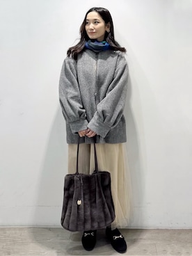 yuicciさん(レディース・156cm)の冬コーディネート