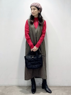 yuicciさん(レディース・156cm)の冬コーディネート