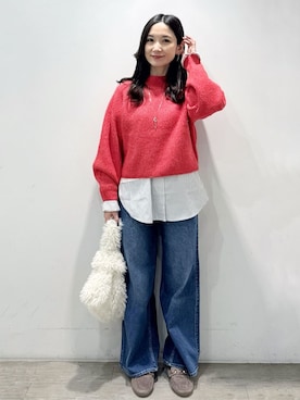 yuicciさん（レディース・156cm）の冬コーディネート