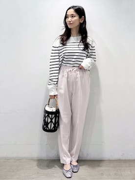 「COCUE（コキュ）のアイテム」を使った、yuicciさん（レディース・156cm）の春コーディネート