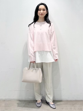 「HusHusH（ハッシュアッシュ）のアイテム」を使った、yuicciさん（レディース・156cm）の春コーディネート