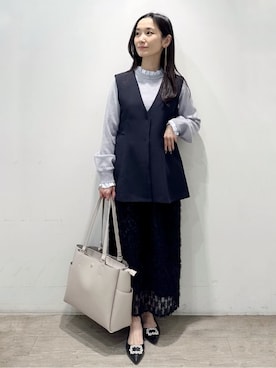 「THE SHOP TK （ザ ショップ ティーケー ）のアイテム」を使った、yuicciさん（レディース・156cm）の冬コーディネート