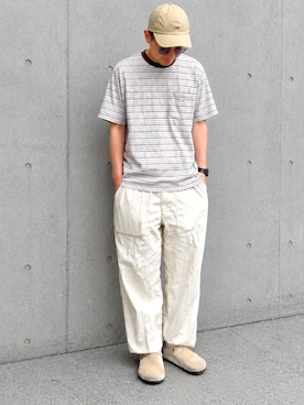 「KEEN（キーン）のアイテム」を使った、slowlifeさん（メンズ・177cm）の夏コーディネート