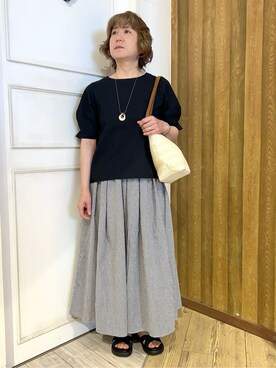 「DRESKIP（ドレスキップ）のアイテム」を使った、wosw5ghrvdkさん（レディース・160cm）の春コーディネート