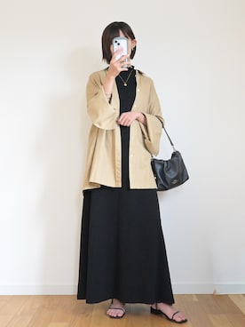 「welleg（ウェレッグ）のアイテム」を使った、chestnut.archiveさん（レディース・160cm）の春コーディネート