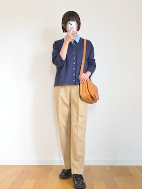 「BONLECILL（ボンルシール）のアイテム」を使った、chestnut.archiveさん（レディース・160cm）の春コーディネート