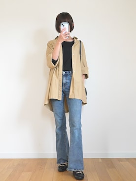 「Noble（ノーブル）のアイテム」を使った、chestnut.archiveさん（レディース・160cm）の春コーディネート