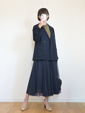 「Yves Saint Laurent（イヴサンローラン）のアイテム」を使った、chestnut.archiveさん（レディース・160cm）の春コーディネート