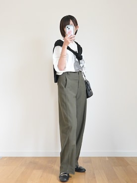 「JEANASIS（ジーナシス）のアイテム」を使った、chestnut.archiveさん（レディース・160cm）の夏コーディネート