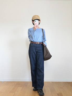 「L.L.Bean（エルエルビーン）のアイテム（バッグ）」を使った、chestnut.archiveさん（レディース・160cm）の春コーディネート